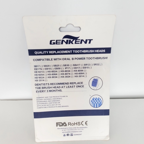 GenKent Toothbrush Heads Replacement for‎ Oral- B - Picture 2 of 2